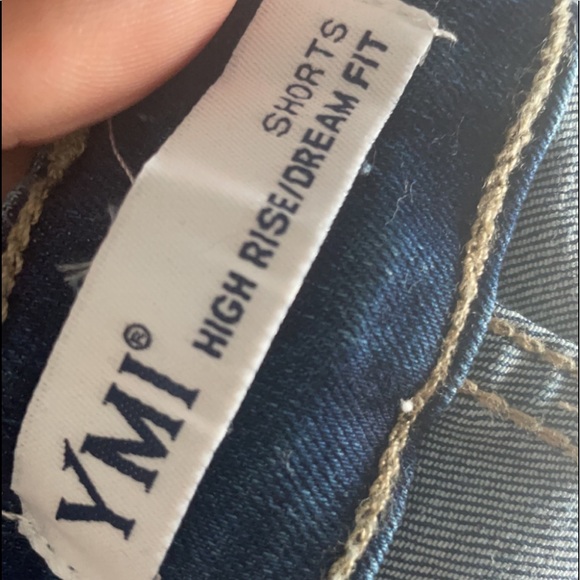 Denim Distressed Shorts - Picture 3 of 8